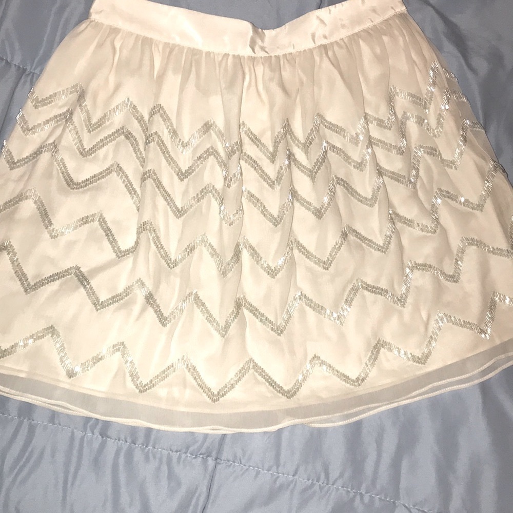 Club Monaco beaded skirt